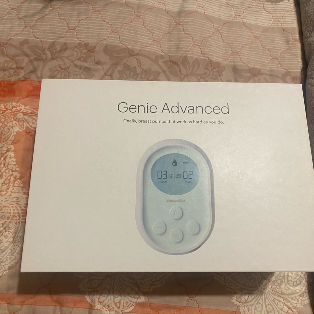 Pumpables breast pump, shields and charger